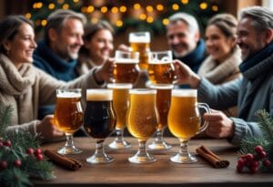 Read more about the article Sådan skaber du den perfekte julehygge med flotte ølglas